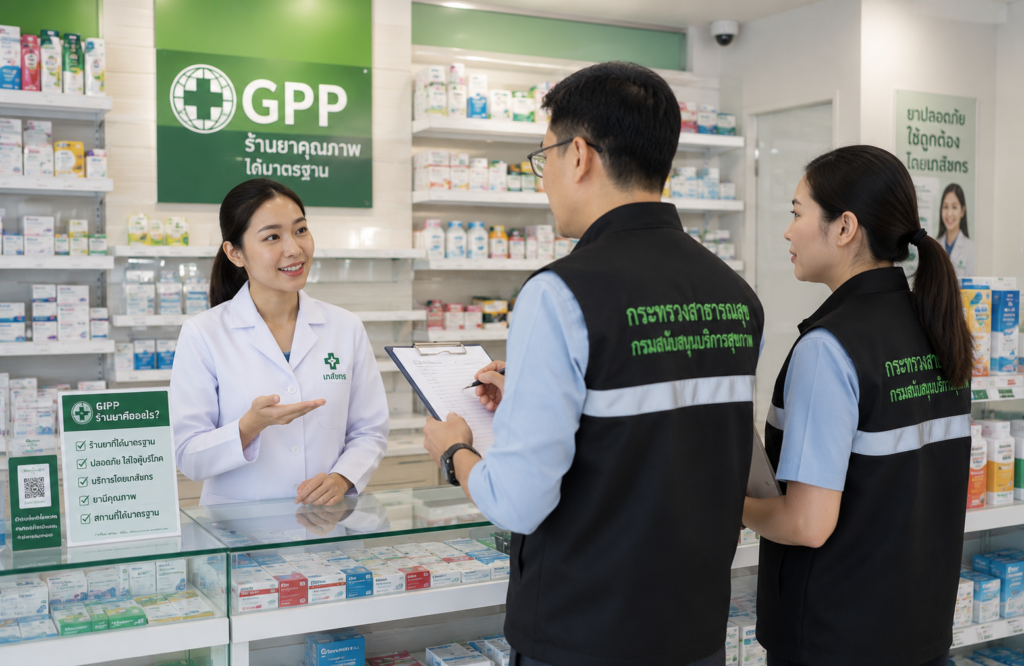 GPP ร้านยา คืออะไร สรุปมาตรฐานร้านขายยาคุณภาพ chatgpt image jul 2, 2026, 02 25 17 pm